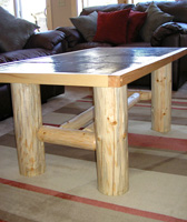 Log Coffee Table $325