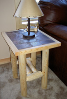 Log End Table $250